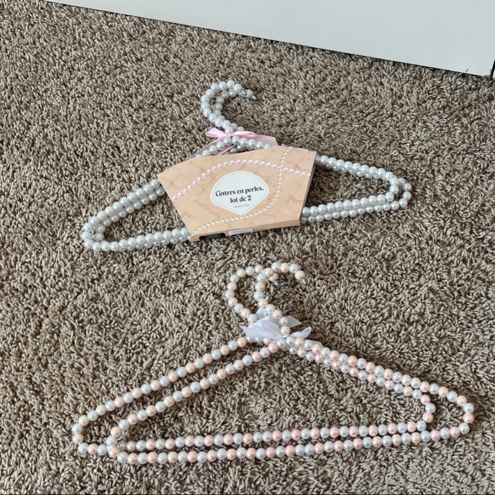 Bridal Pearl Beaded Hangers